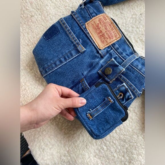 Levi’s Denim Inspired Handbag & Coin Purse - Picture 5 of 15